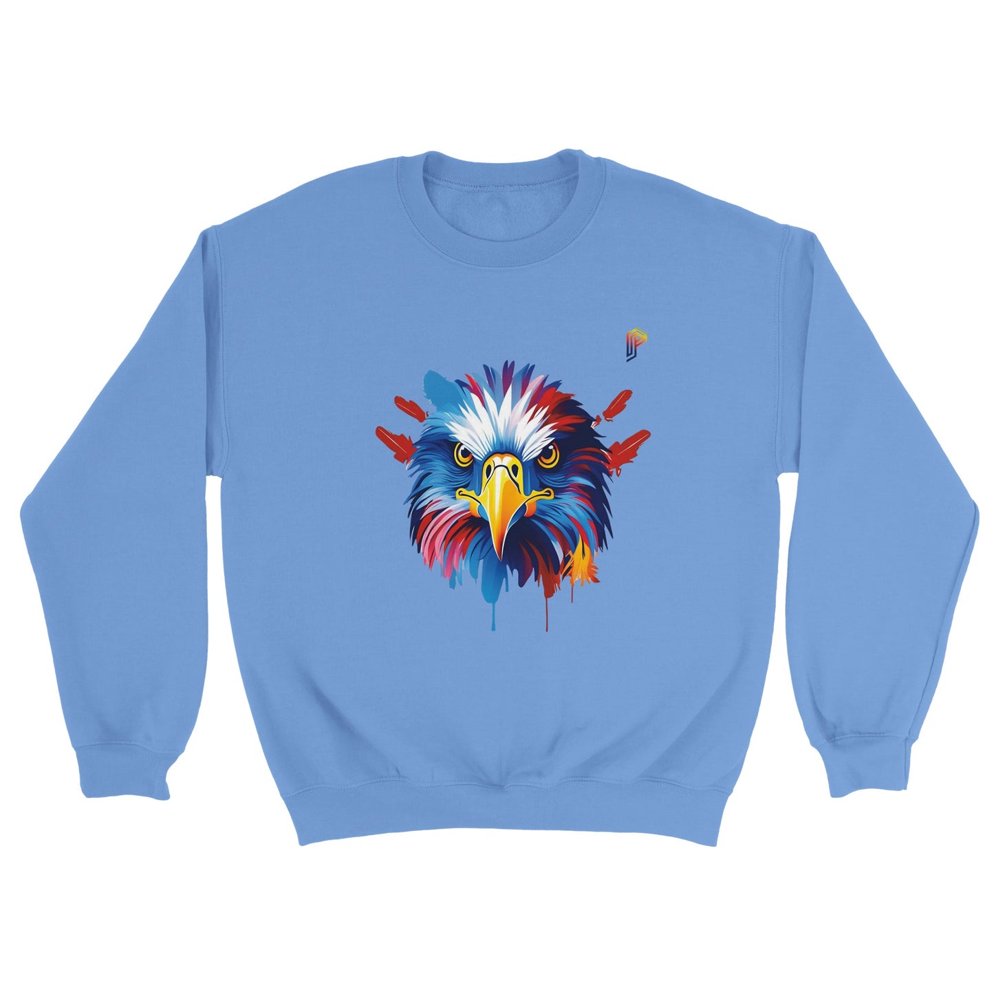 Philippine Agila Colorful on Women's Crewneck Sweatshirt