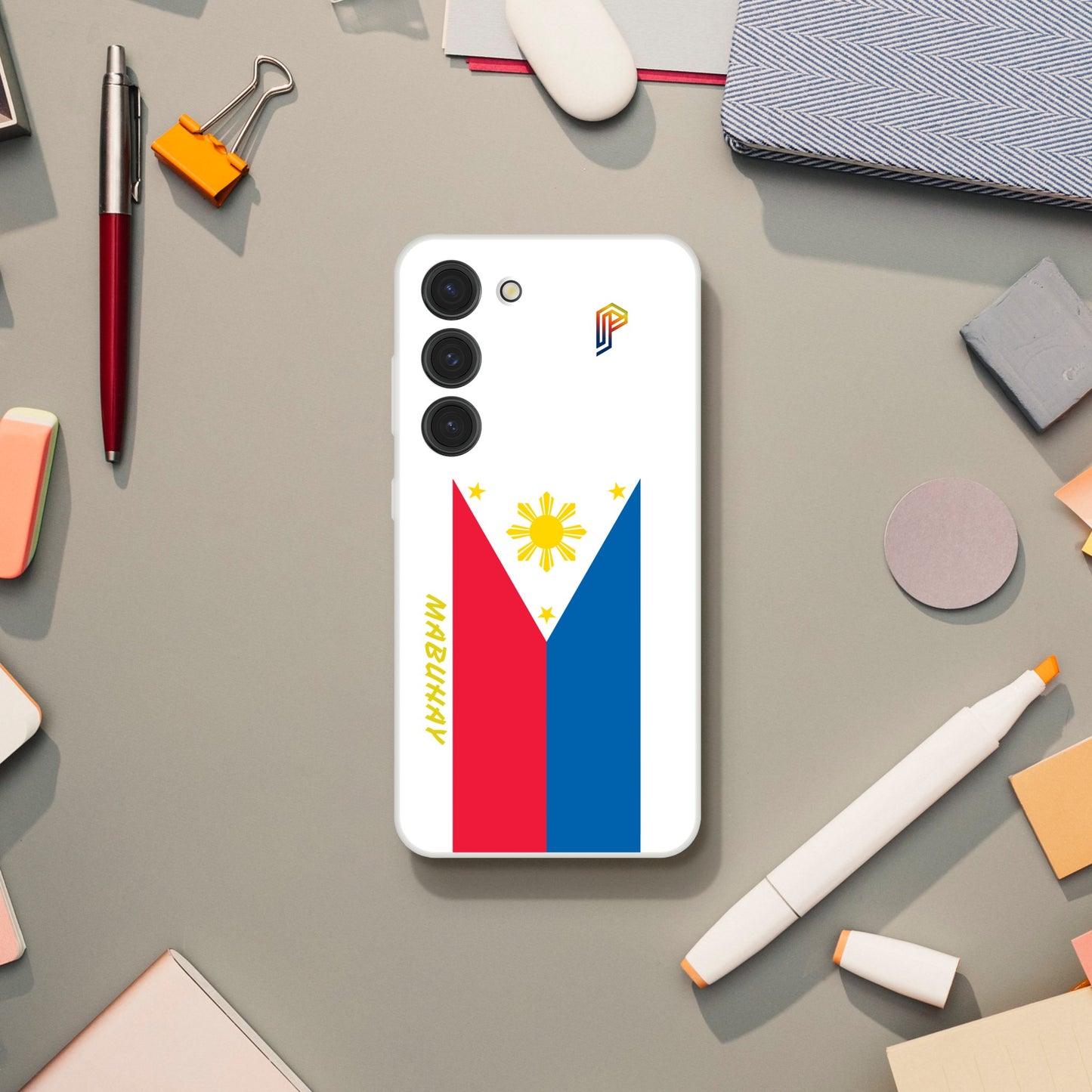 Philippine Flag Mabuhay on Samsung Flexi Case for Samsung S20 S21 S22 S23 Series