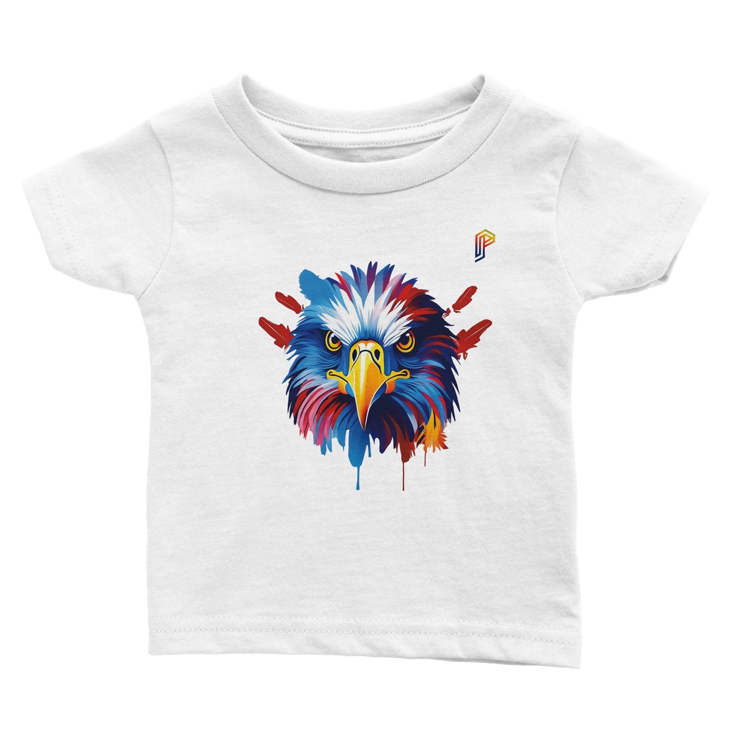 Philippine Agila Colorful on Baby Crewneck T-Shirt