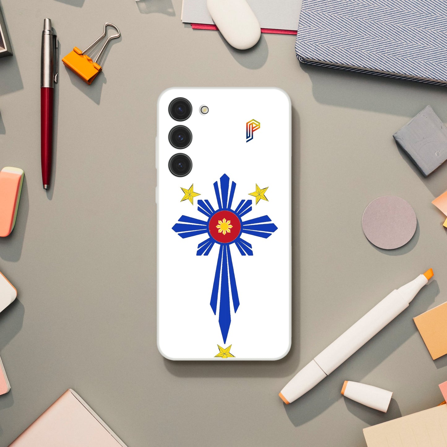 Philippine Cross on Samsung Flexi Case for Samsung S20 S21 S22 S23 Series