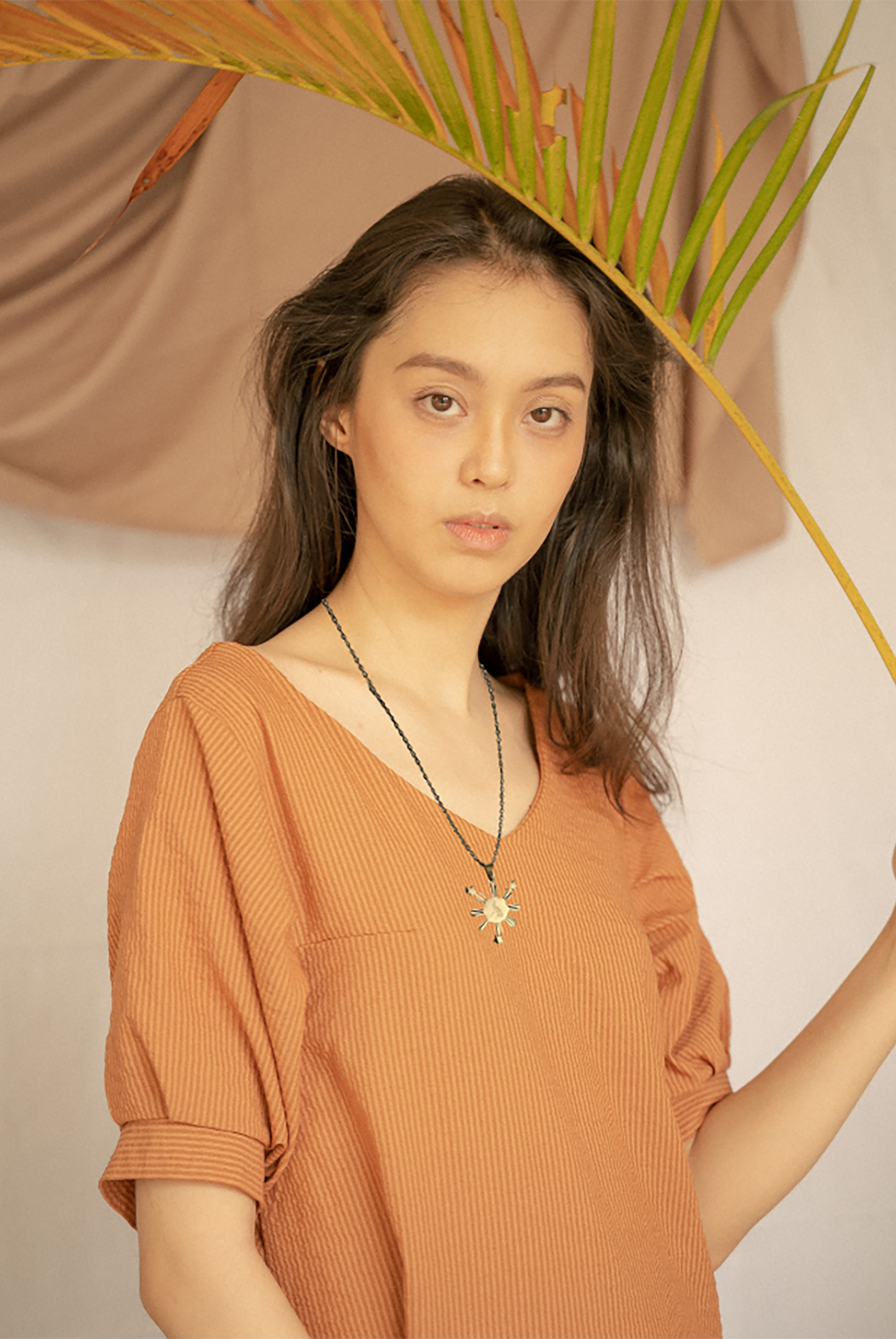 Philippine Sun Necklace 18k Gold Plated Stainless Steel