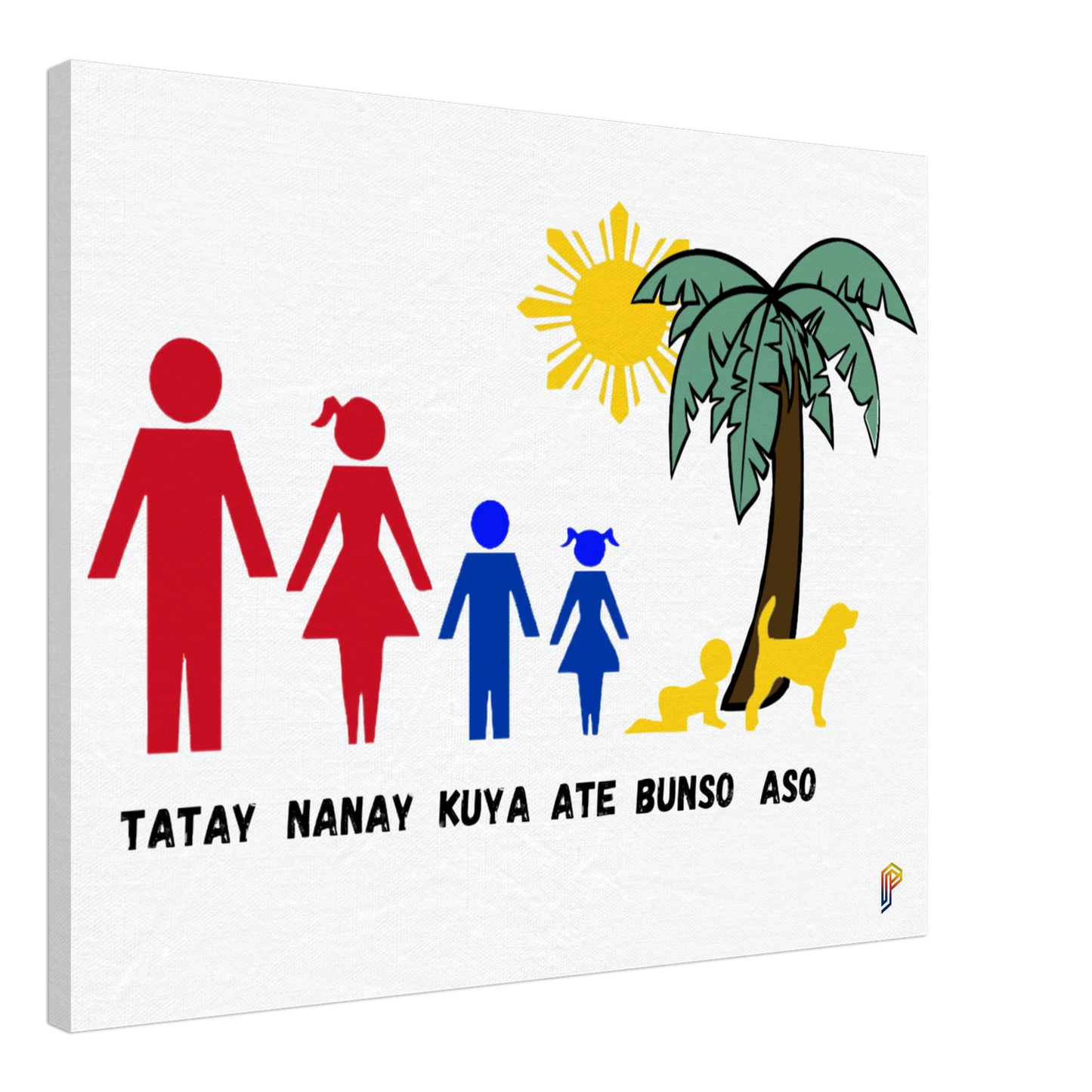 Philippine Family on Think Canvas