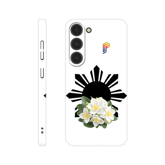 Philippine Sun and Sampaguita Slim Case for Samsung S20 S21 S22 S23 Series