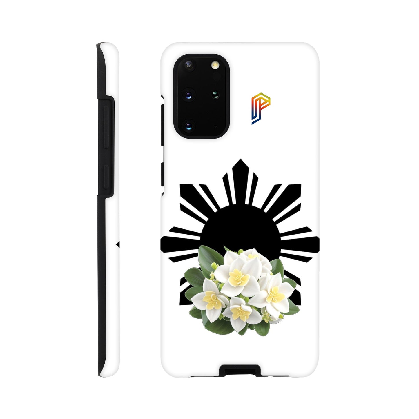 Philippine Sun and Sampaguita Tough Case for Samsung S20 S21 S22 S23 Series