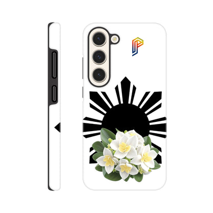 Philippine Sun and Sampaguita Tough Case for Samsung S20 S21 S22 S23 Series