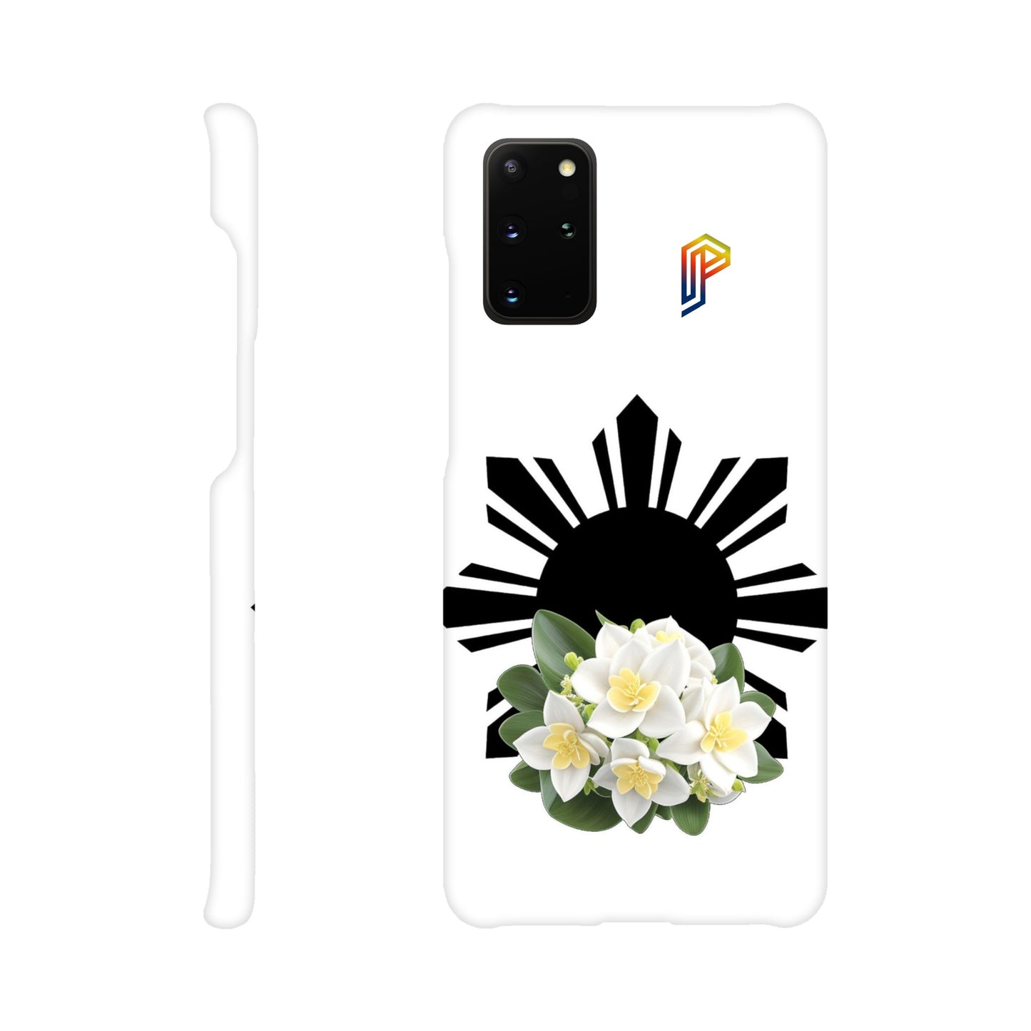 Philippine Sun and Sampaguita Slim Case for Samsung S20 S21 S22 S23 Series