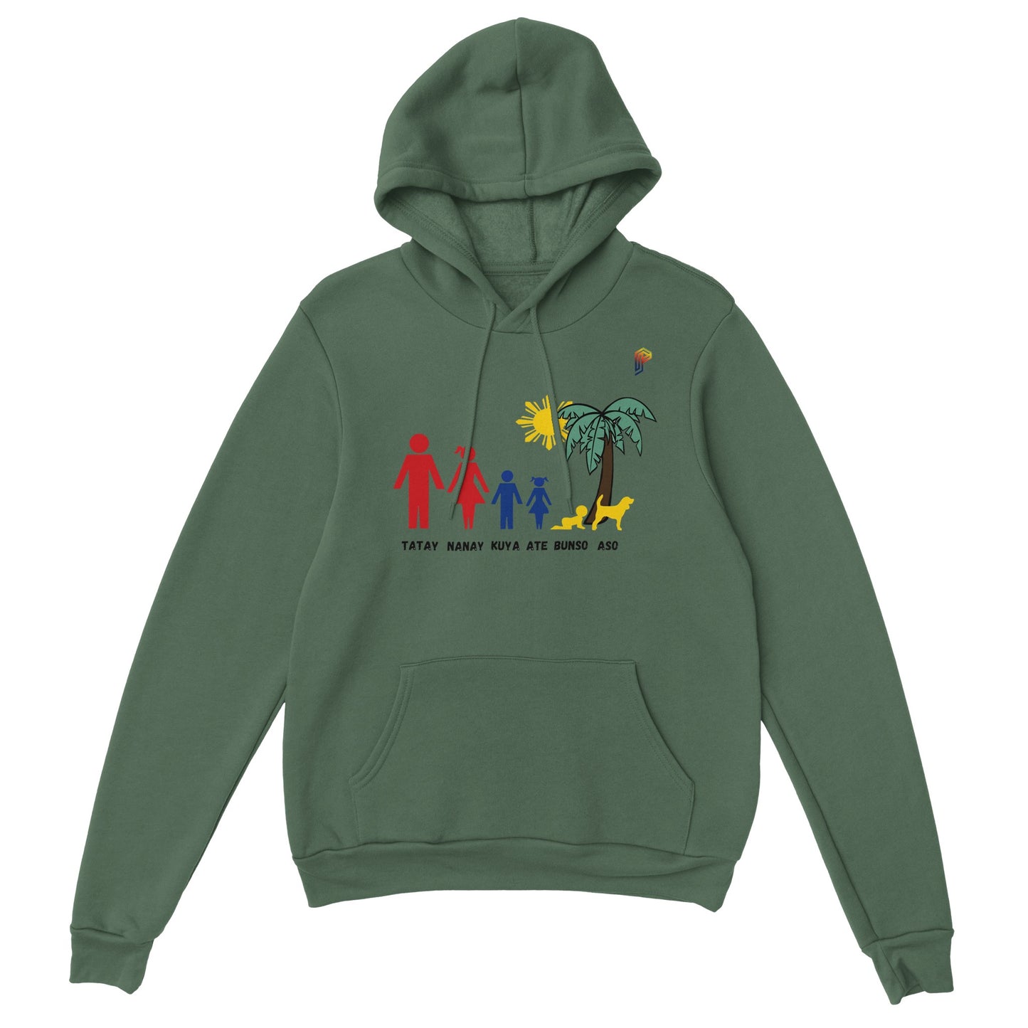 Philippine Family on Women's Pullover Hoodie