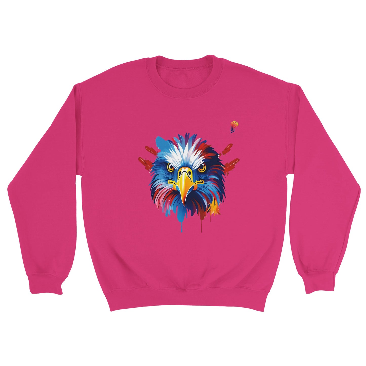 Philippine Agila Colorful on Women's Crewneck Sweatshirt