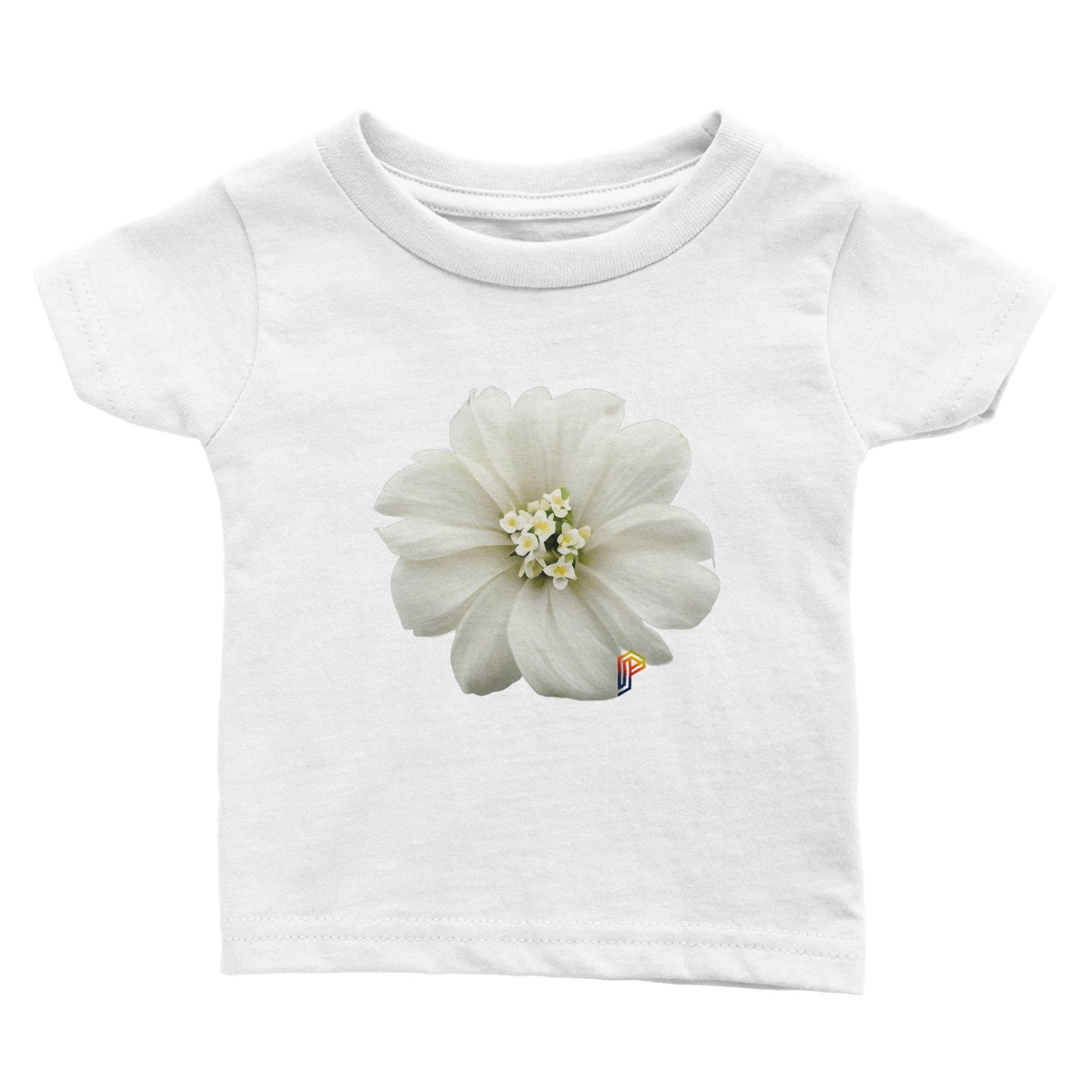 Philippine Sampaguita on Baby Crewneck T-Shirt