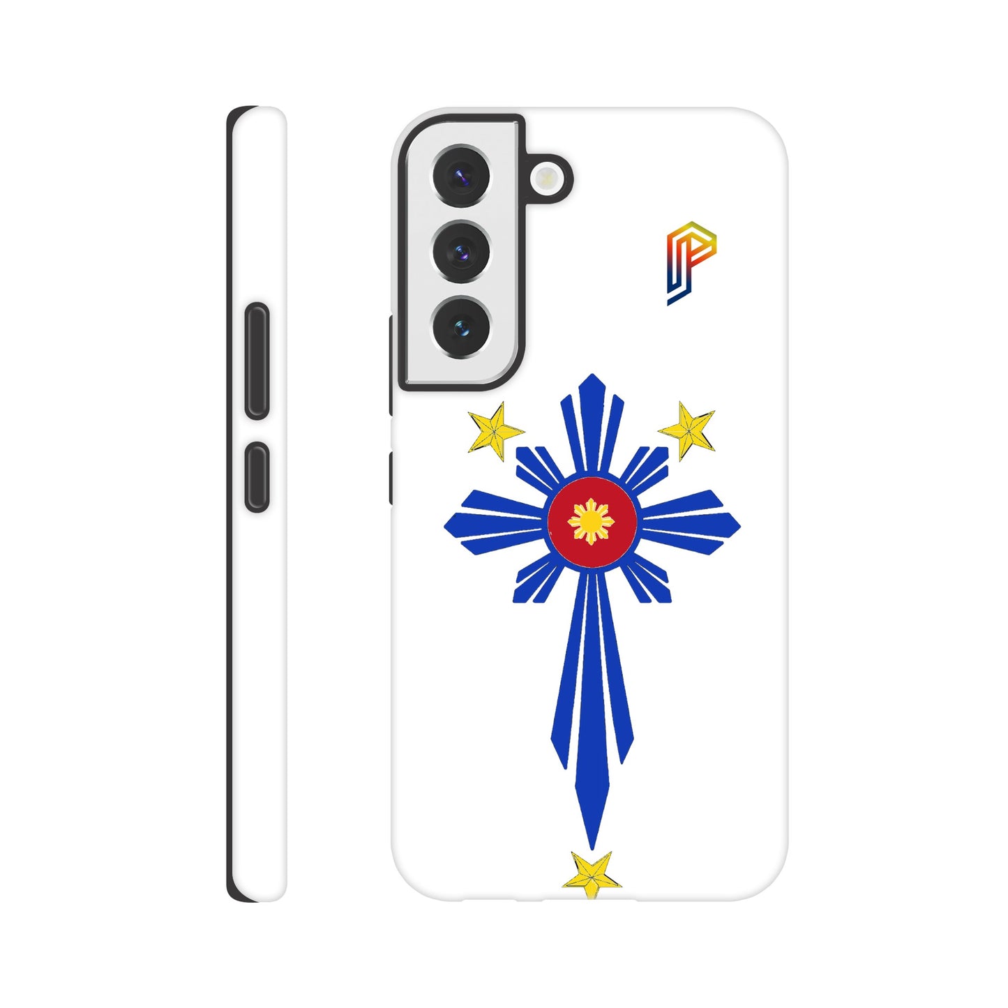 Philippine Cross on Samsung Tough Case for Samsung S20 S21 S22 S23 Series