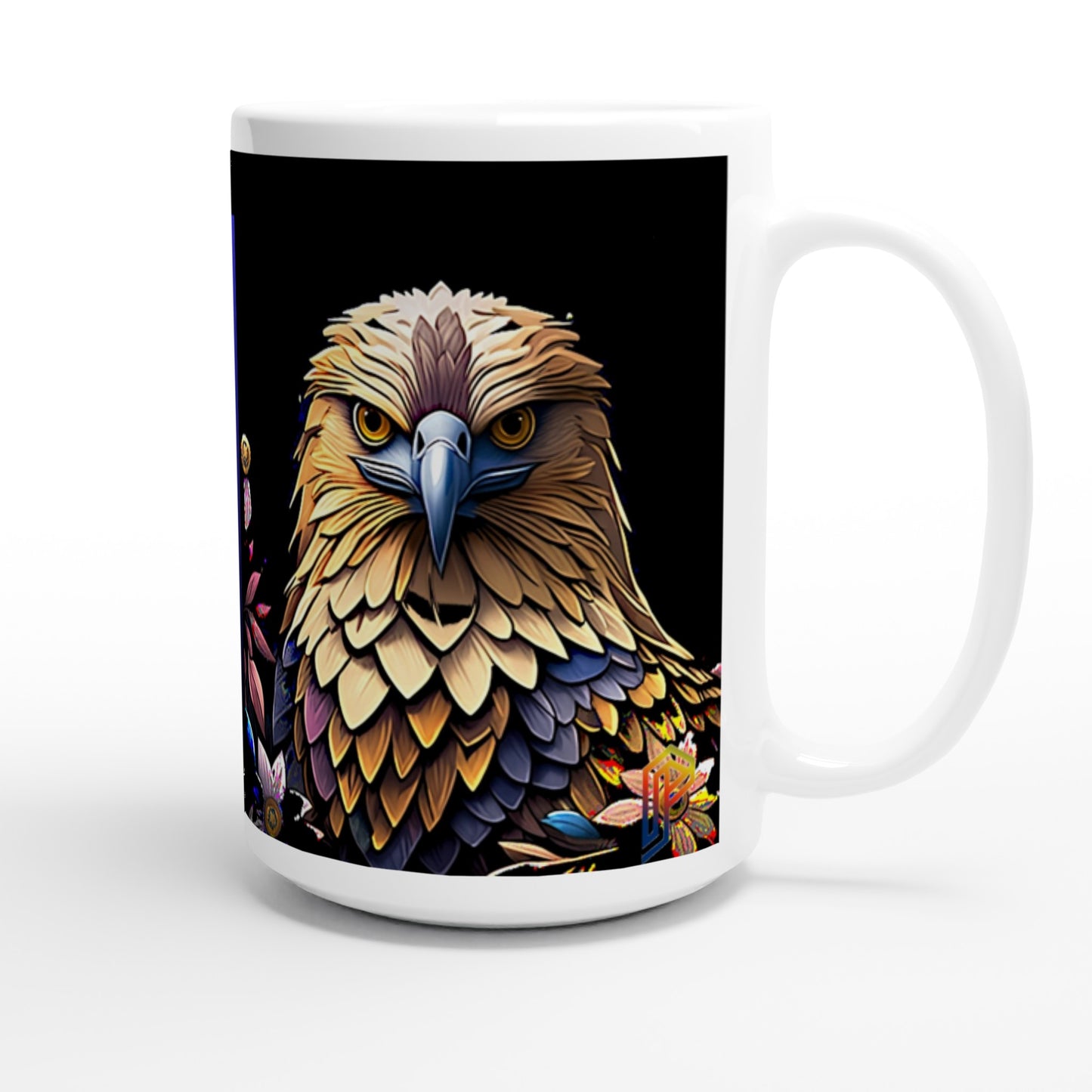 Philippine Agila on White 15oz Ceramic Mug