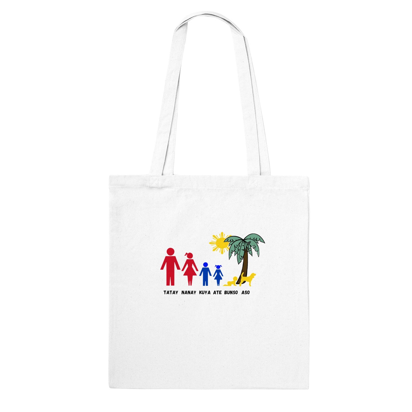 Philippine Family on Classic Tote Bag