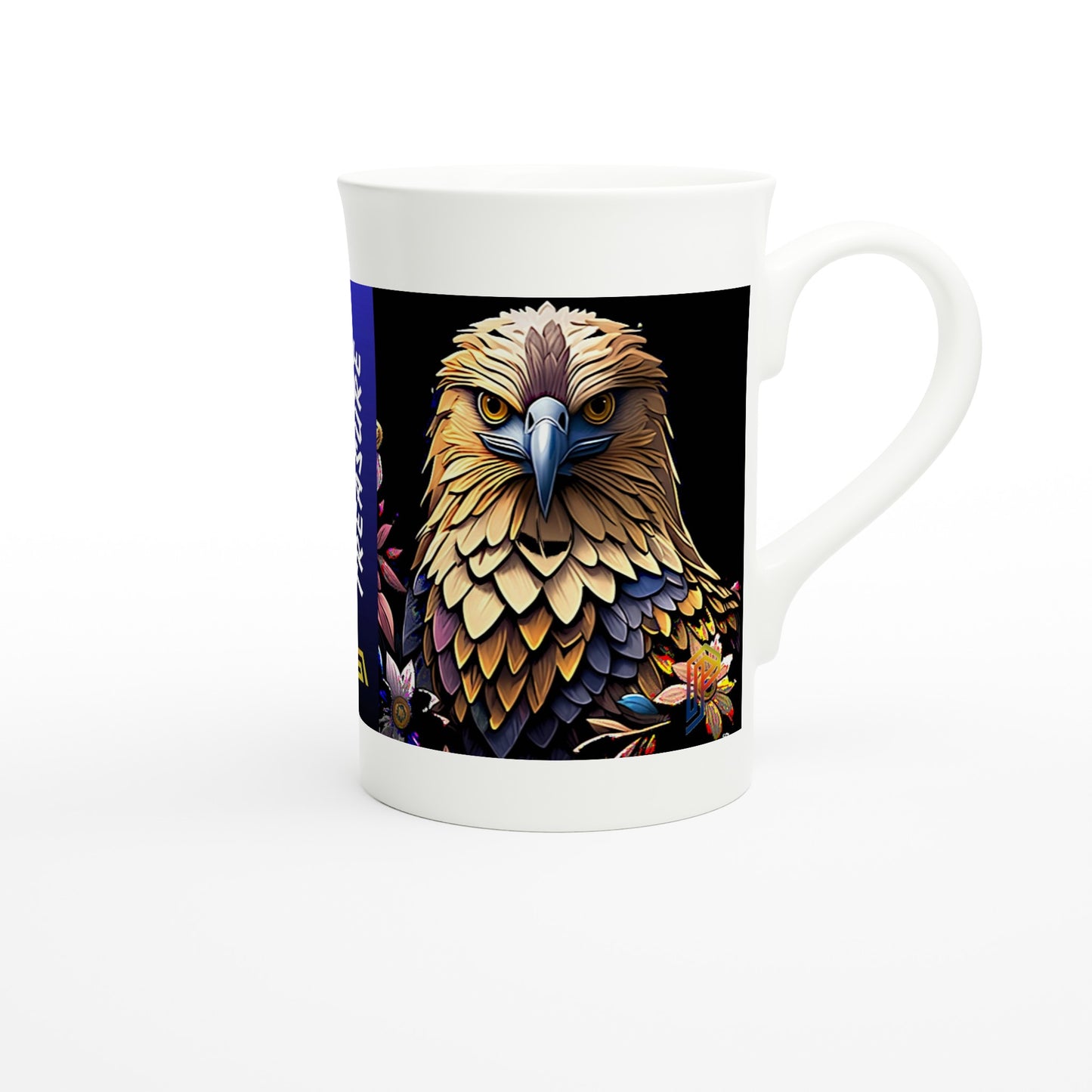 Philippine Agila on White 10oz Slim Porcelain Mug