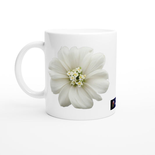 Philippine Sampaguita on White 11oz Ceramic Mug