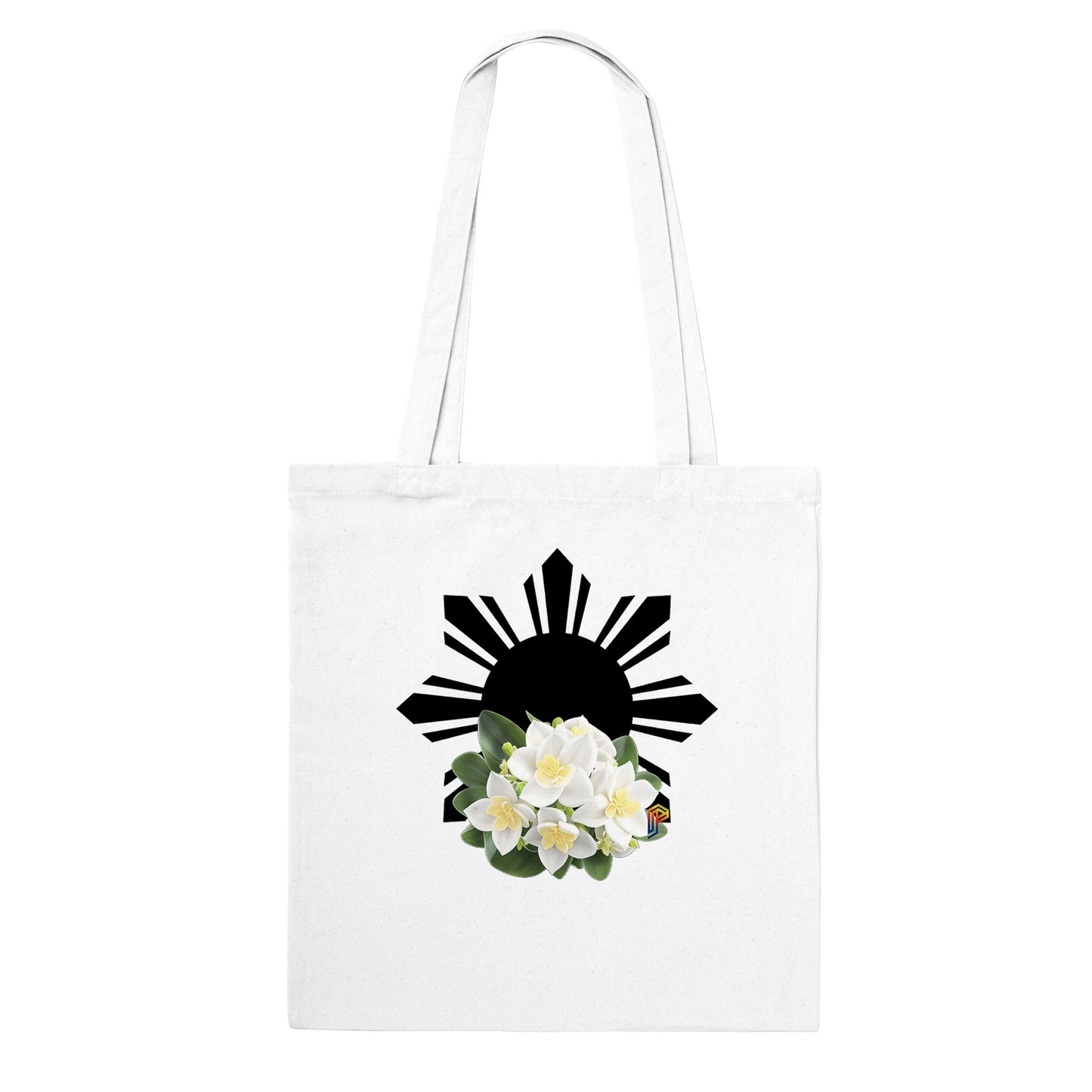 Philippine Sun with Sampaguita Tote Bag