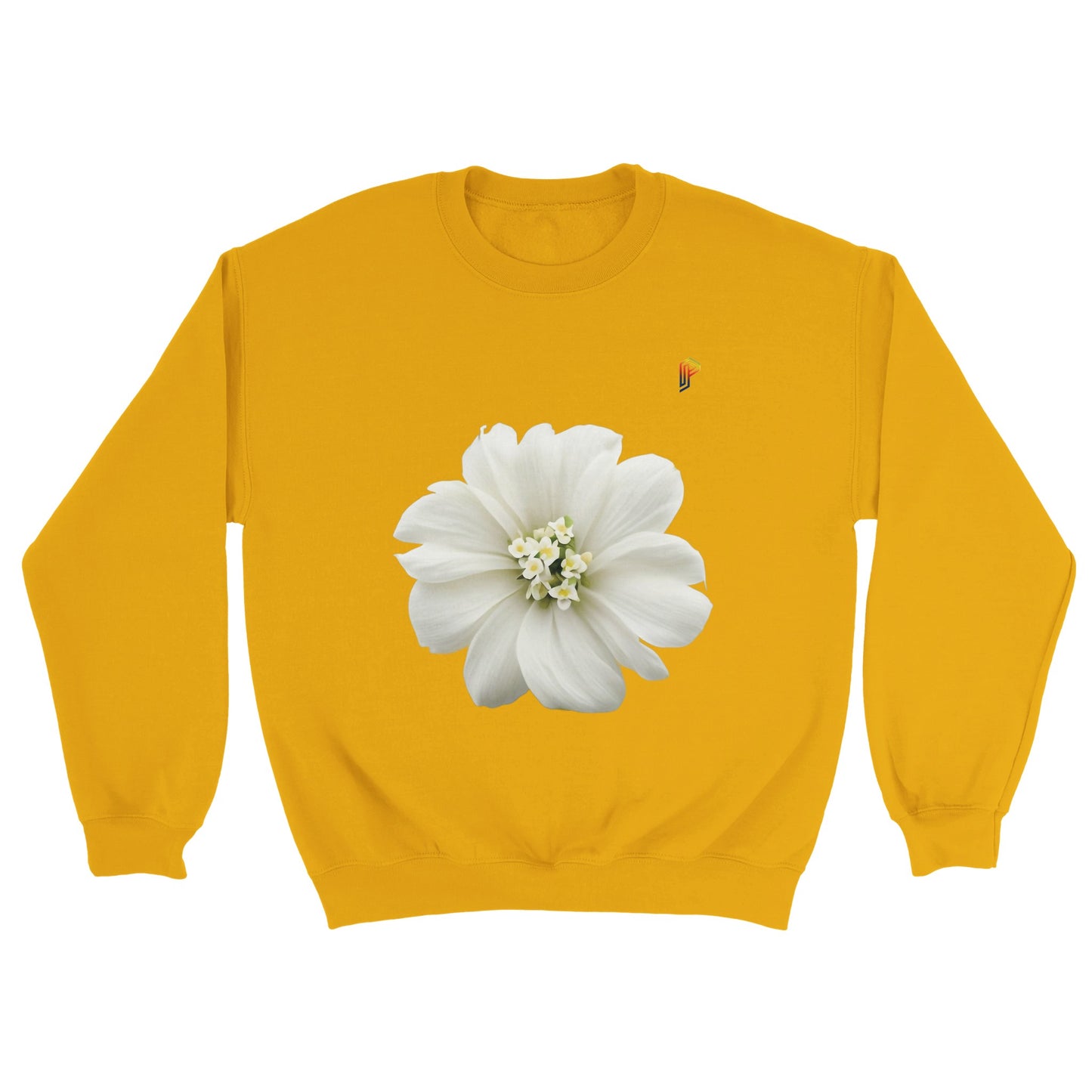 Philippine Sampaguita on Women's Crewneck Sweatshirt