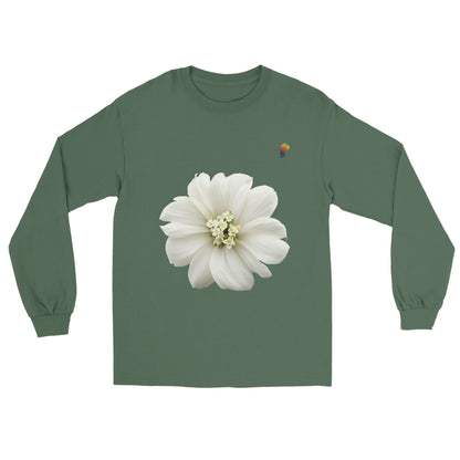 Philippine Sampaguita on Women's Long Sleeve T-Shirt