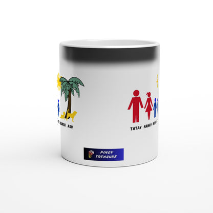 Philippine Family on 11oz Ceramic Magic Mug