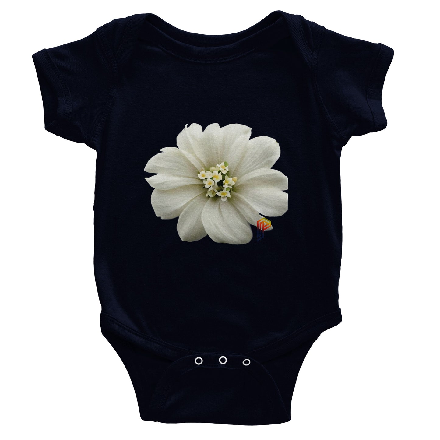 Philippine Sampaguita on Baby Short Sleeve Bodysuit