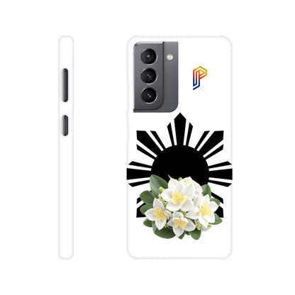 Philippine Sun and Sampaguita Slim Case for Samsung S20 S21 S22 S23 Series