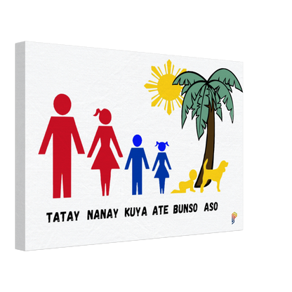 Philippine Family on Think Canvas