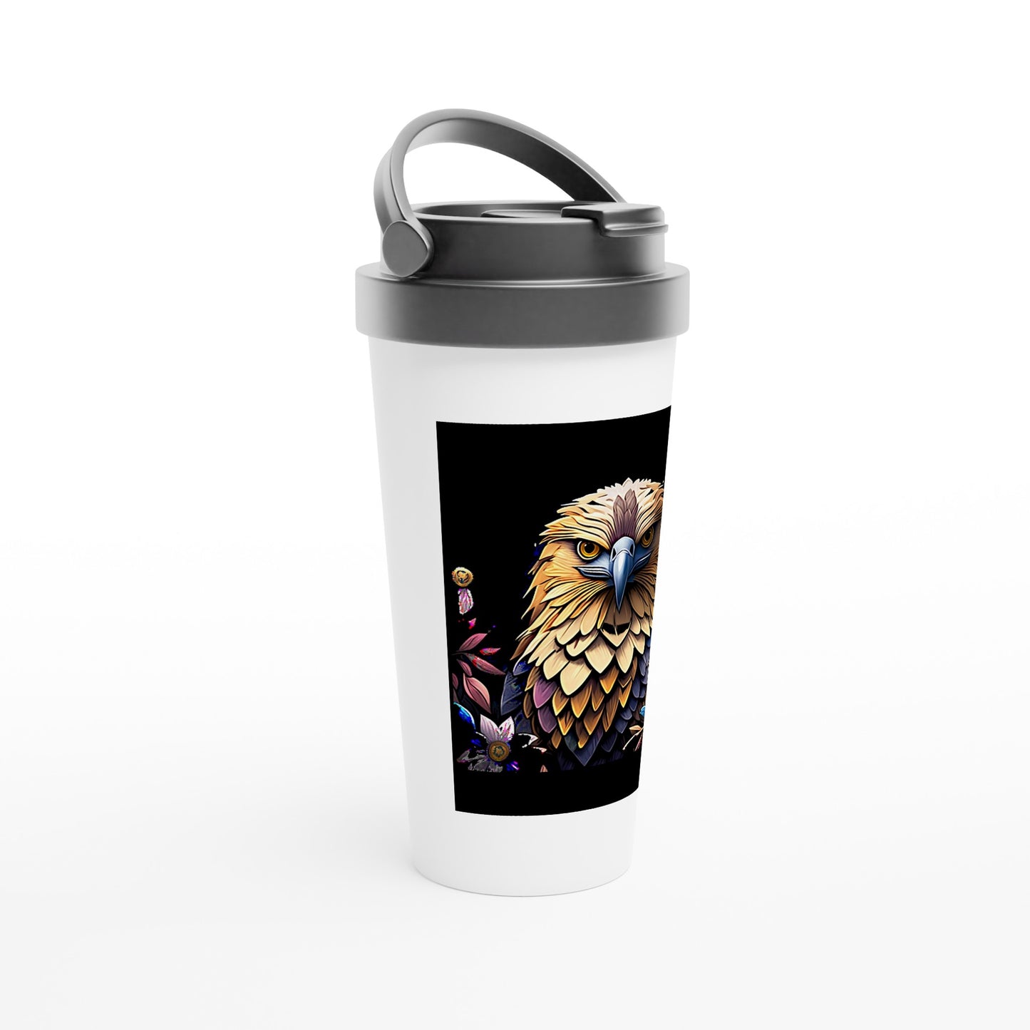 Philippine Agila on White 15oz Stainless Steel Travel Mug