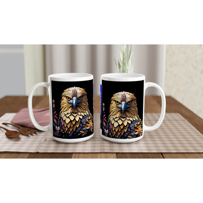 Philippine Agila on White 15oz Ceramic Mug