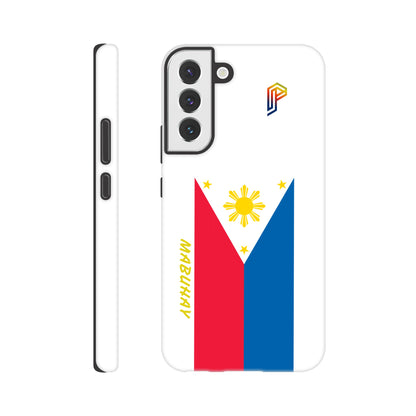 Philippine Flag Mabuhay on Samsung Tough Case for Samsung S20 S21 S22 S23 Series