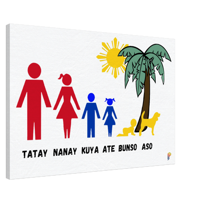 Philippine Family on Think Canvas