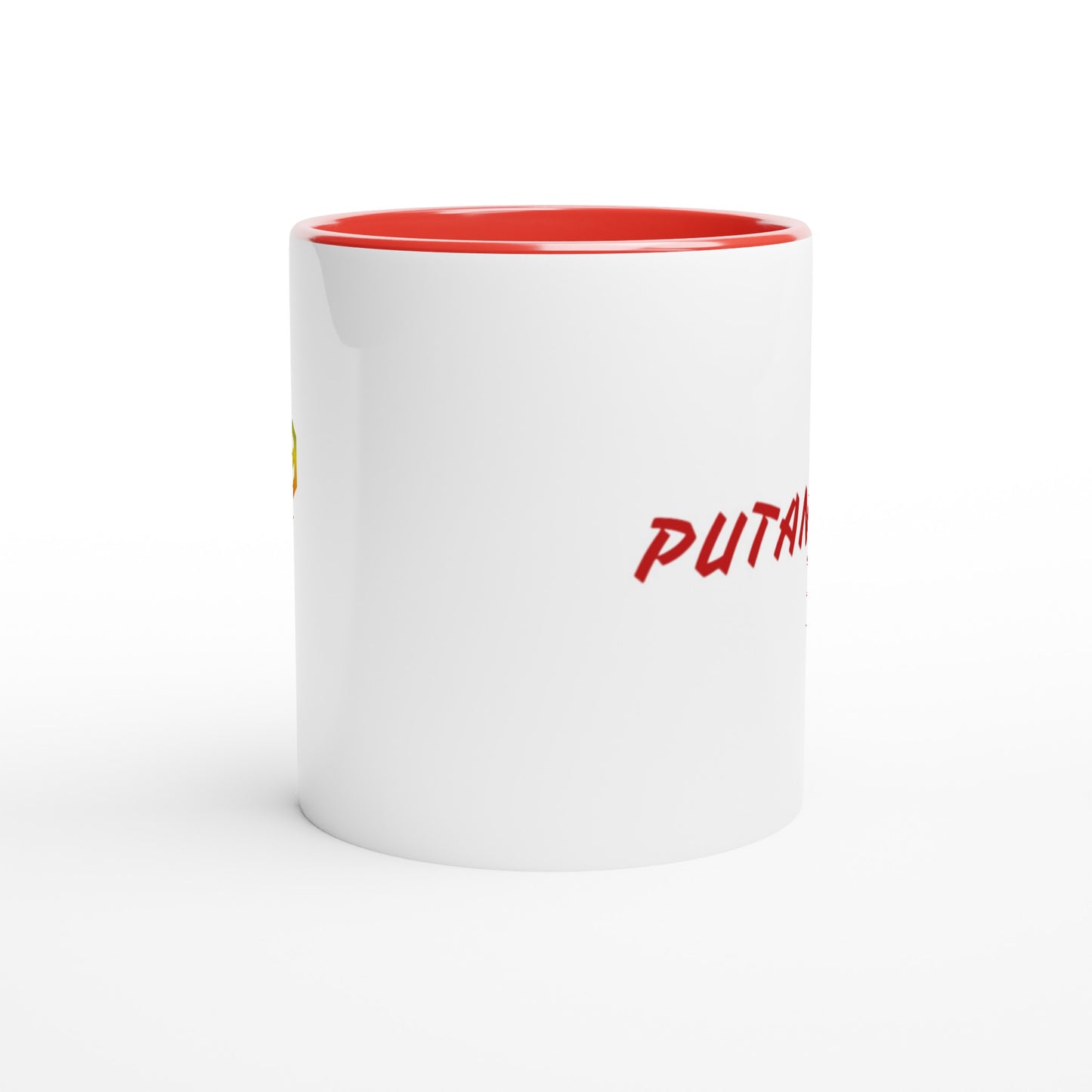 PUTANGINA. on a White 11oz Ceramic Mug with Color Inside