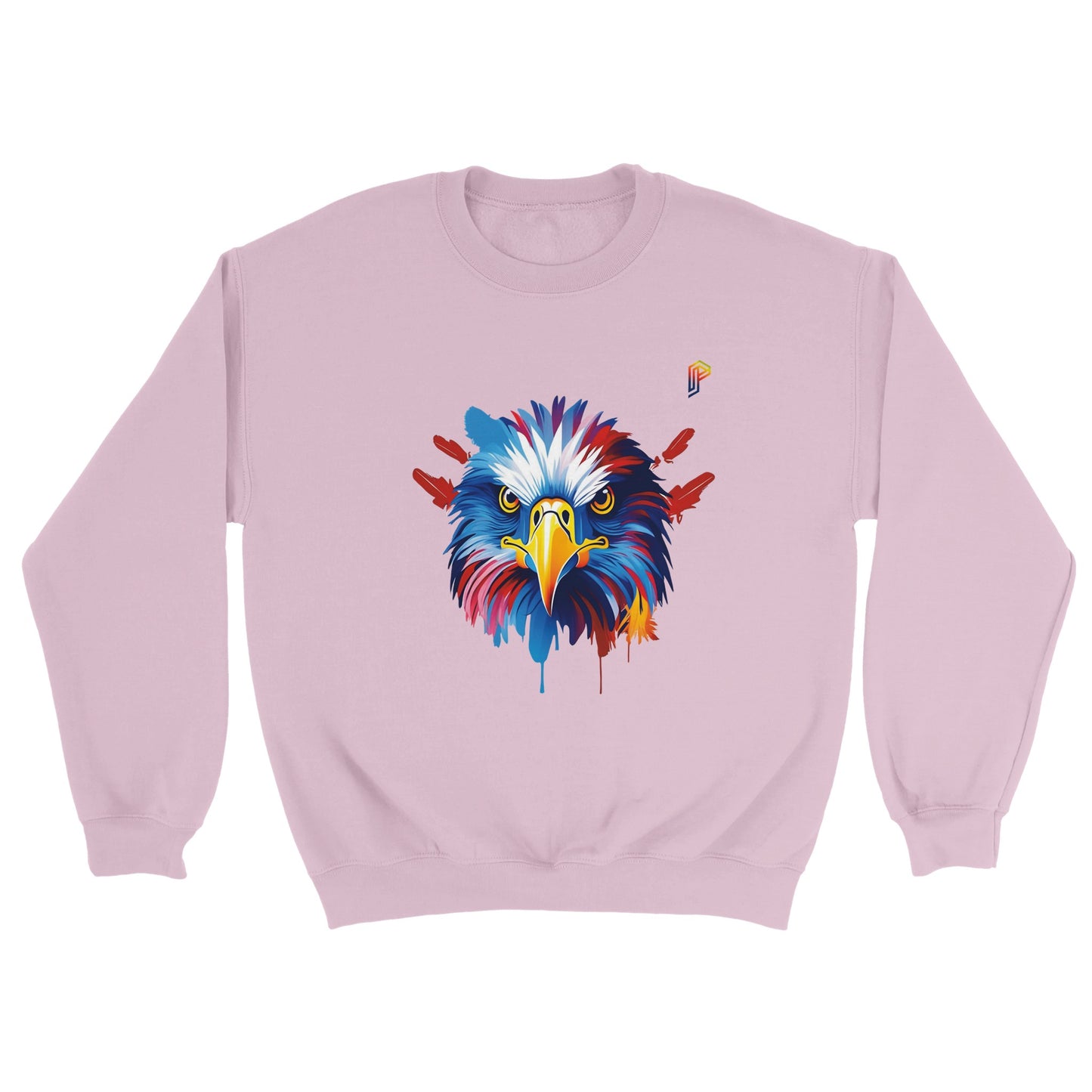 Philippine Agila Colorful on Women's Crewneck Sweatshirt