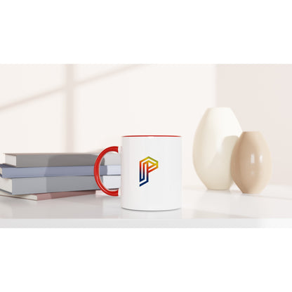 PUTANGINA. on a White 11oz Ceramic Mug with Color Inside