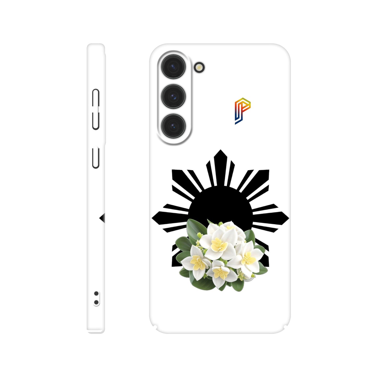 Philippine Sun and Sampaguita Slim Case for Samsung S20 S21 S22 S23 Series