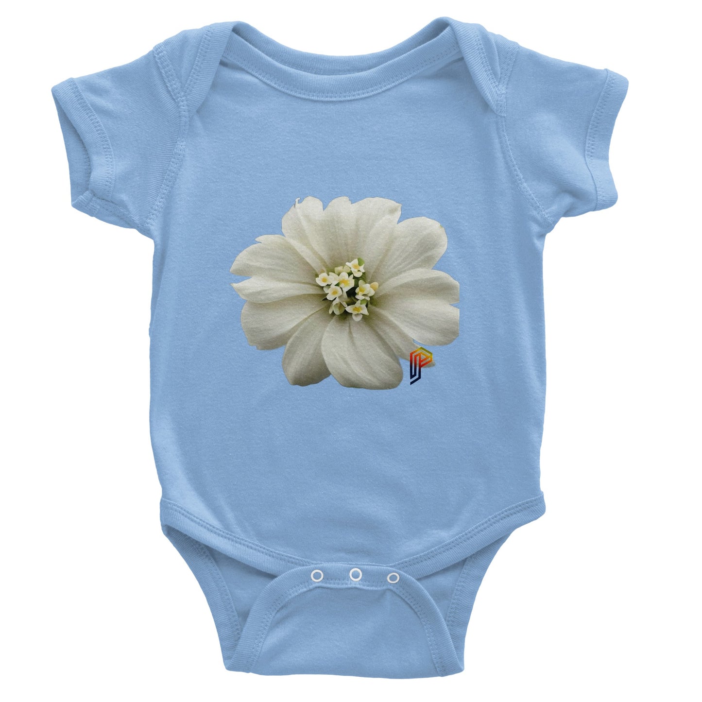 Philippine Sampaguita on Baby Short Sleeve Bodysuit