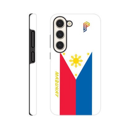 Philippine Flag Mabuhay on Samsung Tough Case for Samsung S20 S21 S22 S23 Series