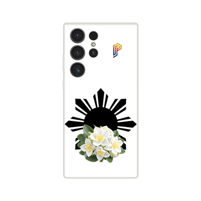 Philippine Sun and Sampaguita Flexi Case for Samsung S20 S21 S22 S23 Series