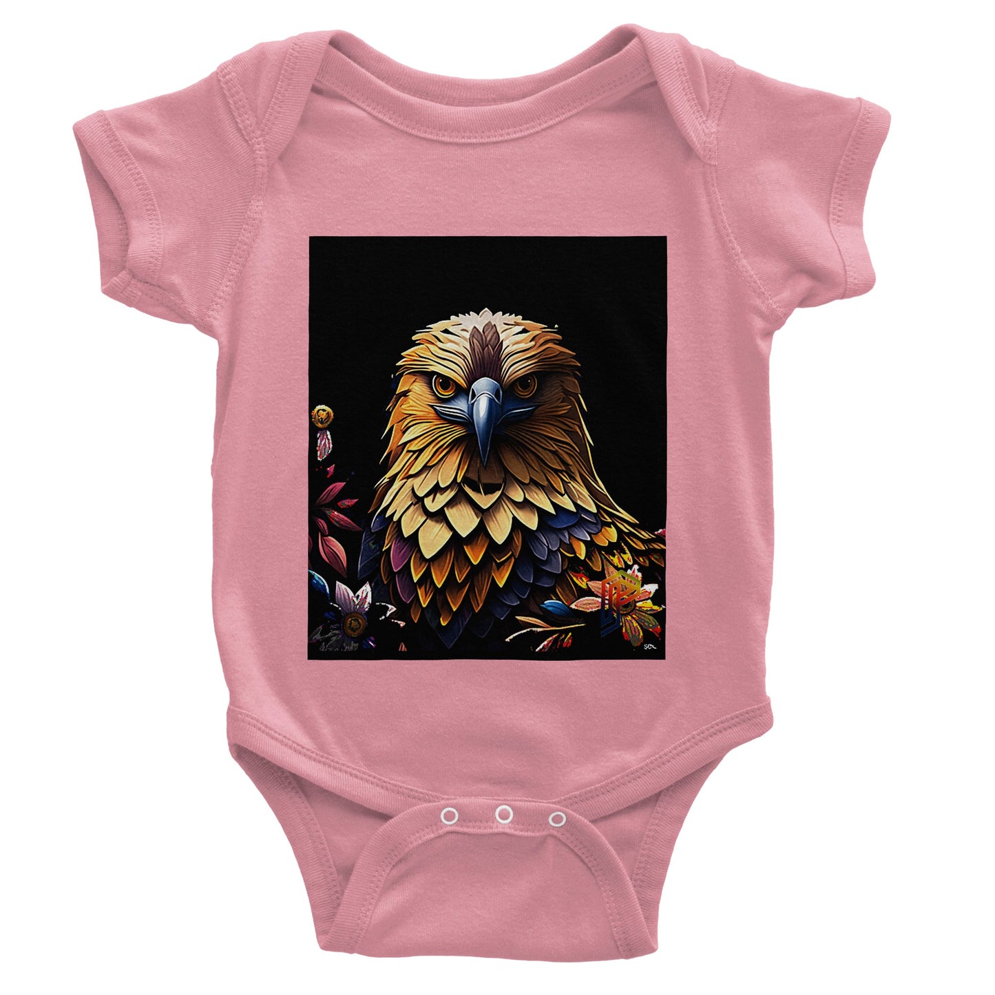 Philippine Agila on Baby Short Sleeve Bodysuit