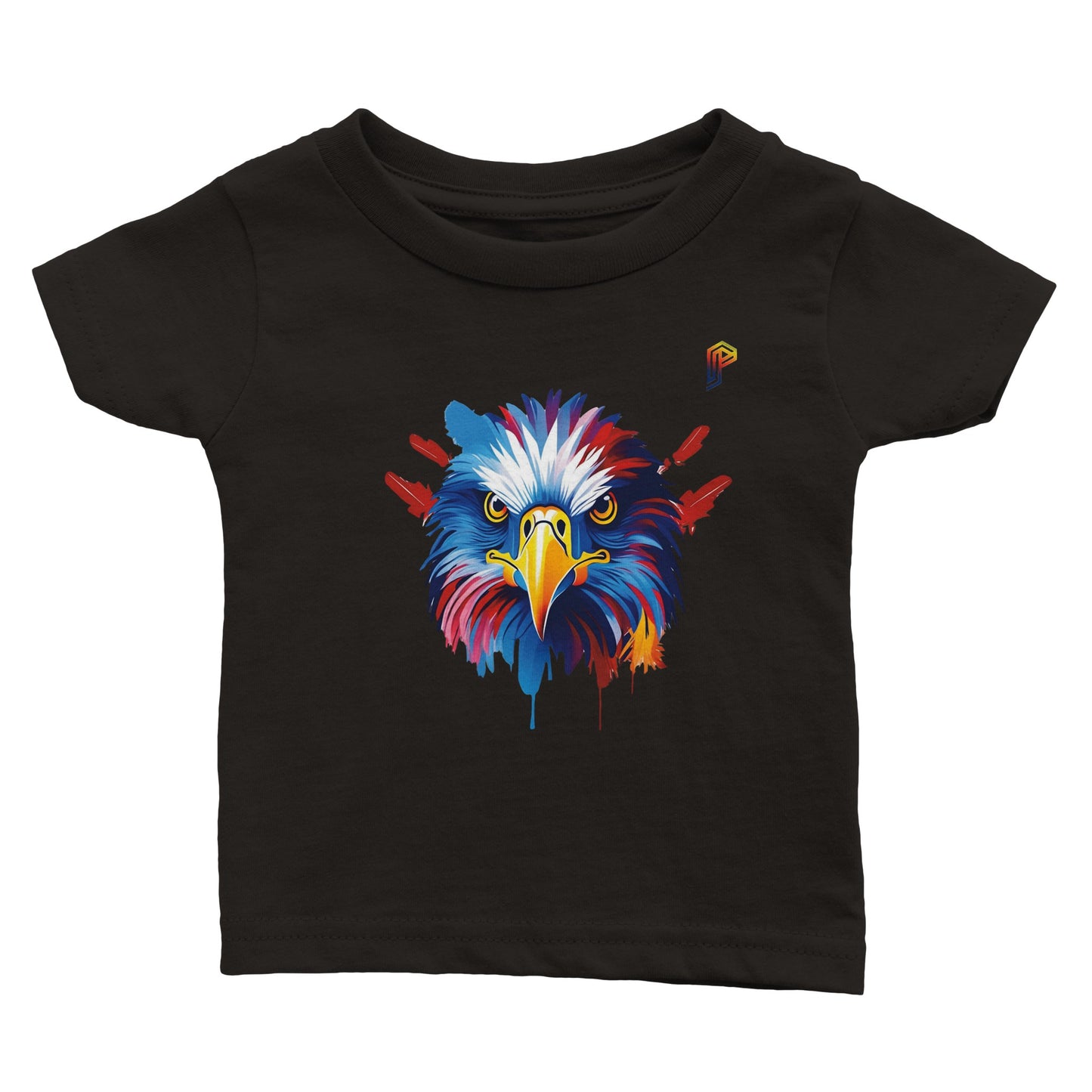 Philippine Agila Colorful on Baby Crewneck T-Shirt