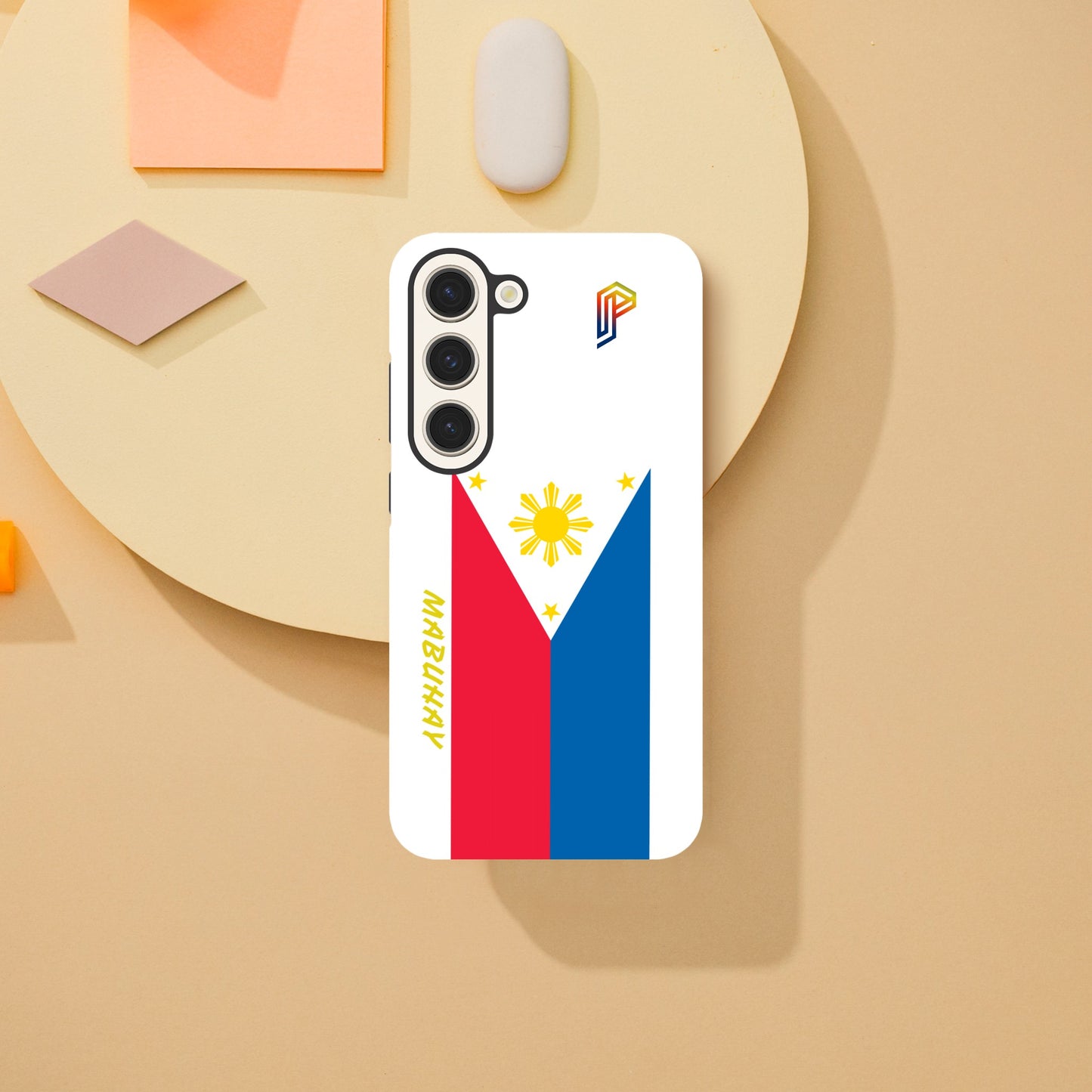 Philippine Flag Mabuhay on Samsung Tough Case for Samsung S20 S21 S22 S23 Series