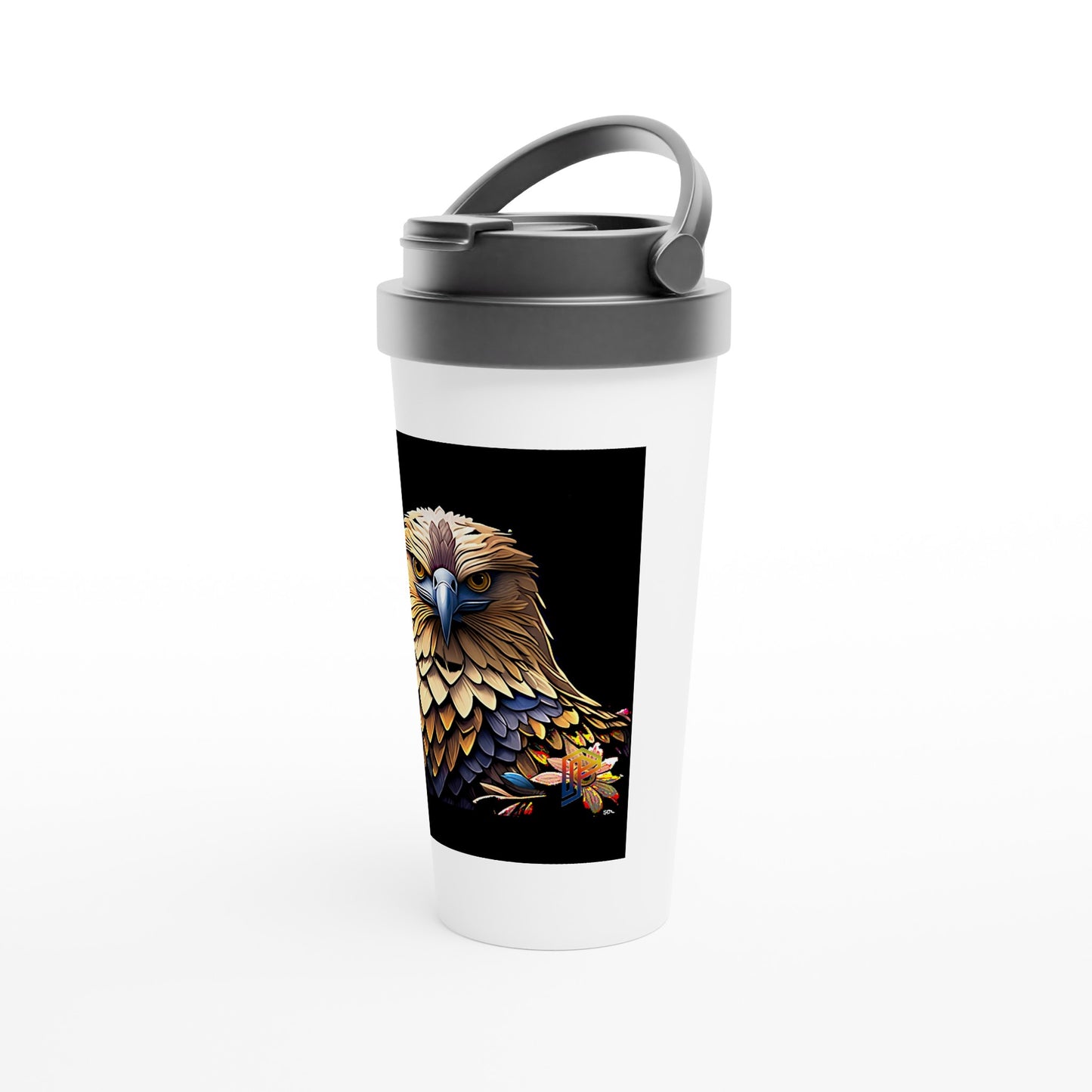 Philippine Agila on White 15oz Stainless Steel Travel Mug