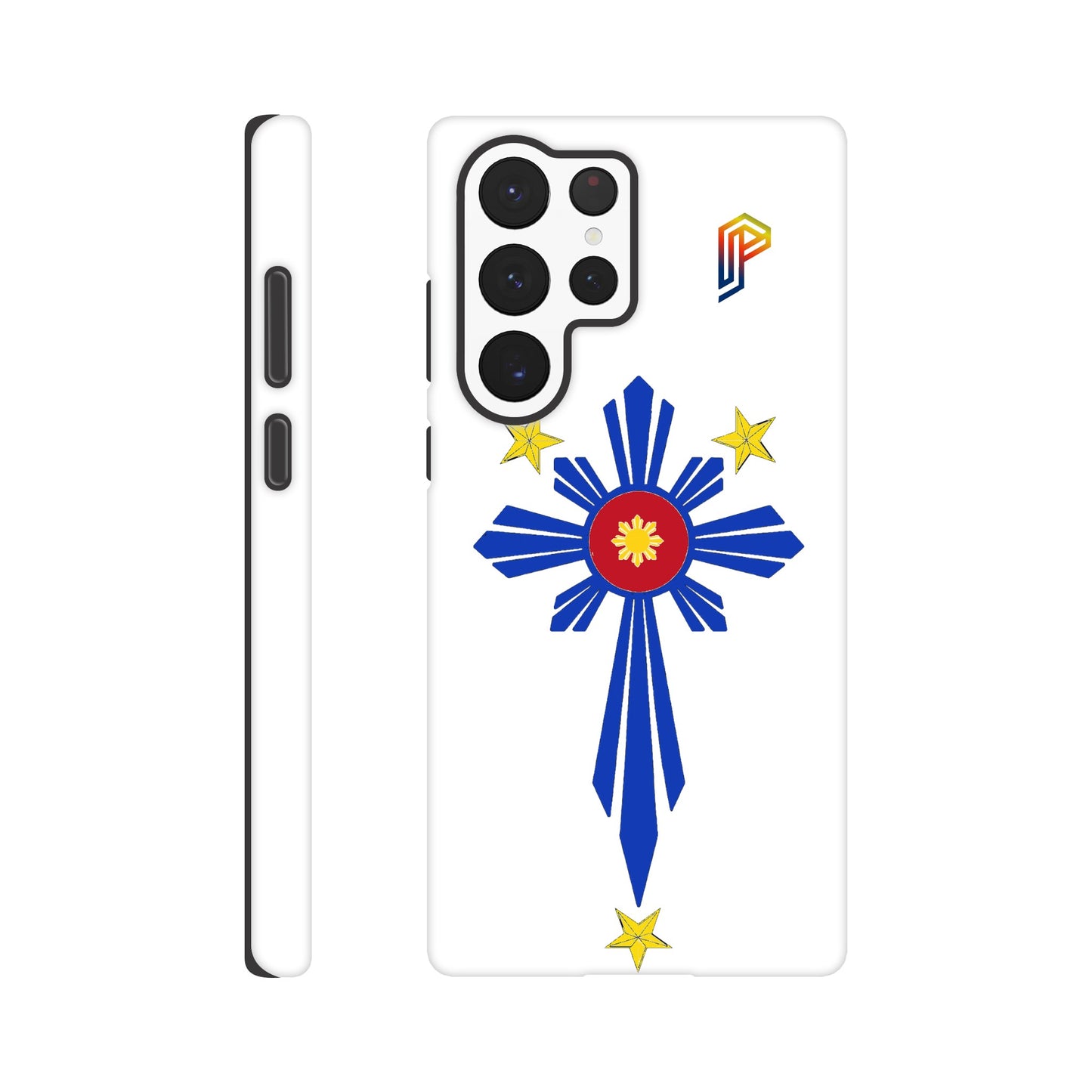 Philippine Cross on Samsung Tough Case for Samsung S20 S21 S22 S23 Series