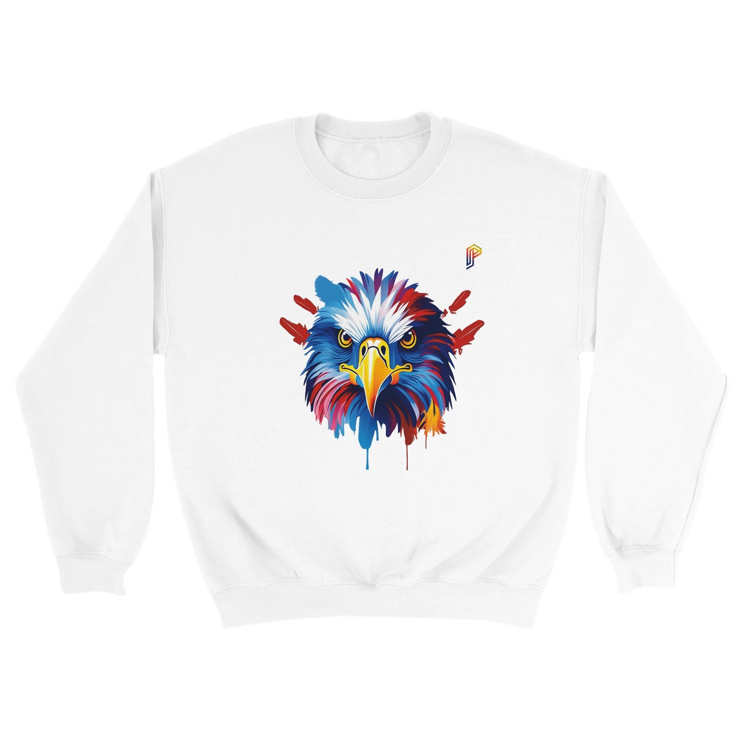 Philippine Agila Colorful on Women's Crewneck Sweatshirt