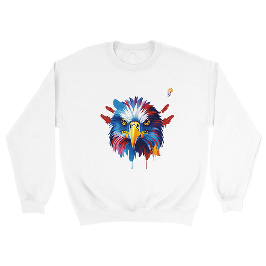 Philippine Agila Colorful on Women's Crewneck Sweatshirt