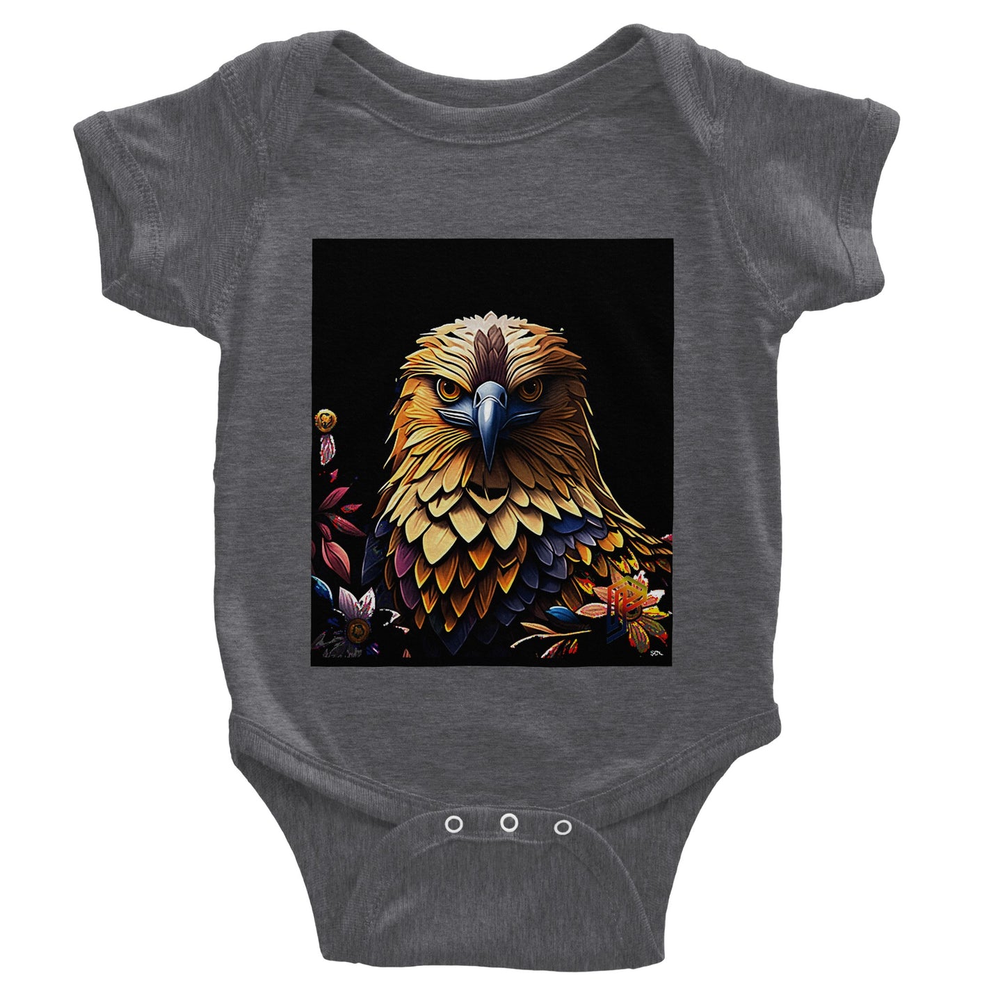 Philippine Agila on Baby Short Sleeve Bodysuit