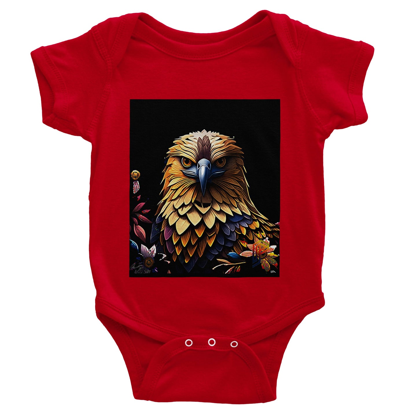 Philippine Agila on Baby Short Sleeve Bodysuit