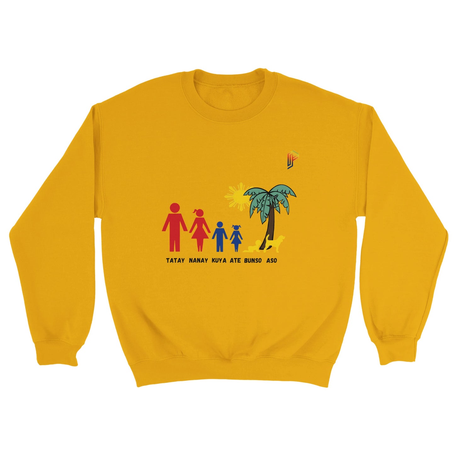 Philippine Family on Women's Crewneck Sweatshirt