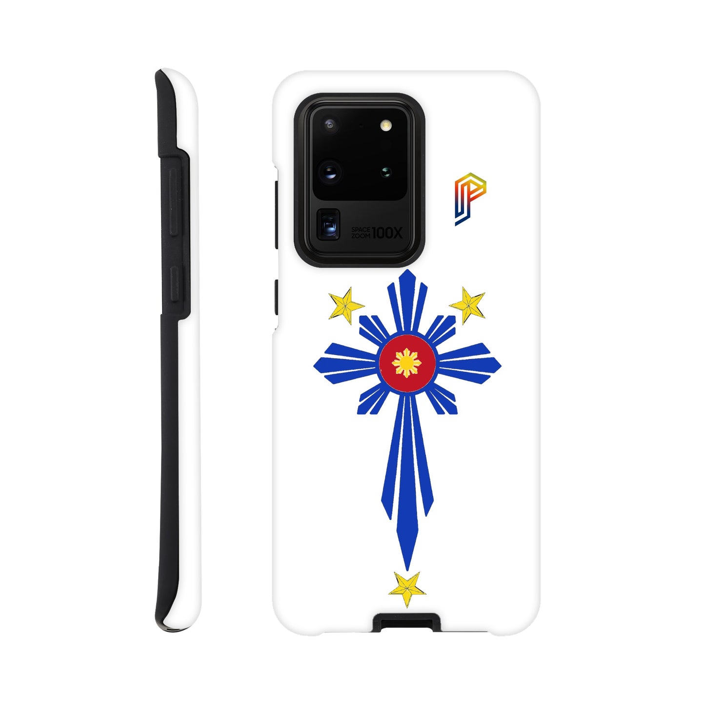 Philippine Cross on Samsung Tough Case for Samsung S20 S21 S22 S23 Series