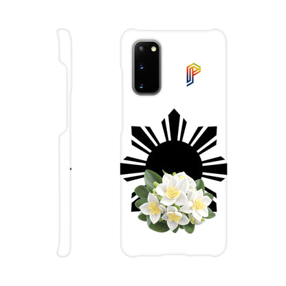 Philippine Sun and Sampaguita Slim Case for Samsung S20 S21 S22 S23 Series