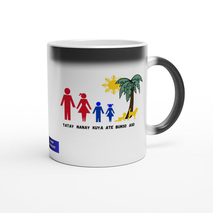 Philippine Family on 11oz Ceramic Magic Mug