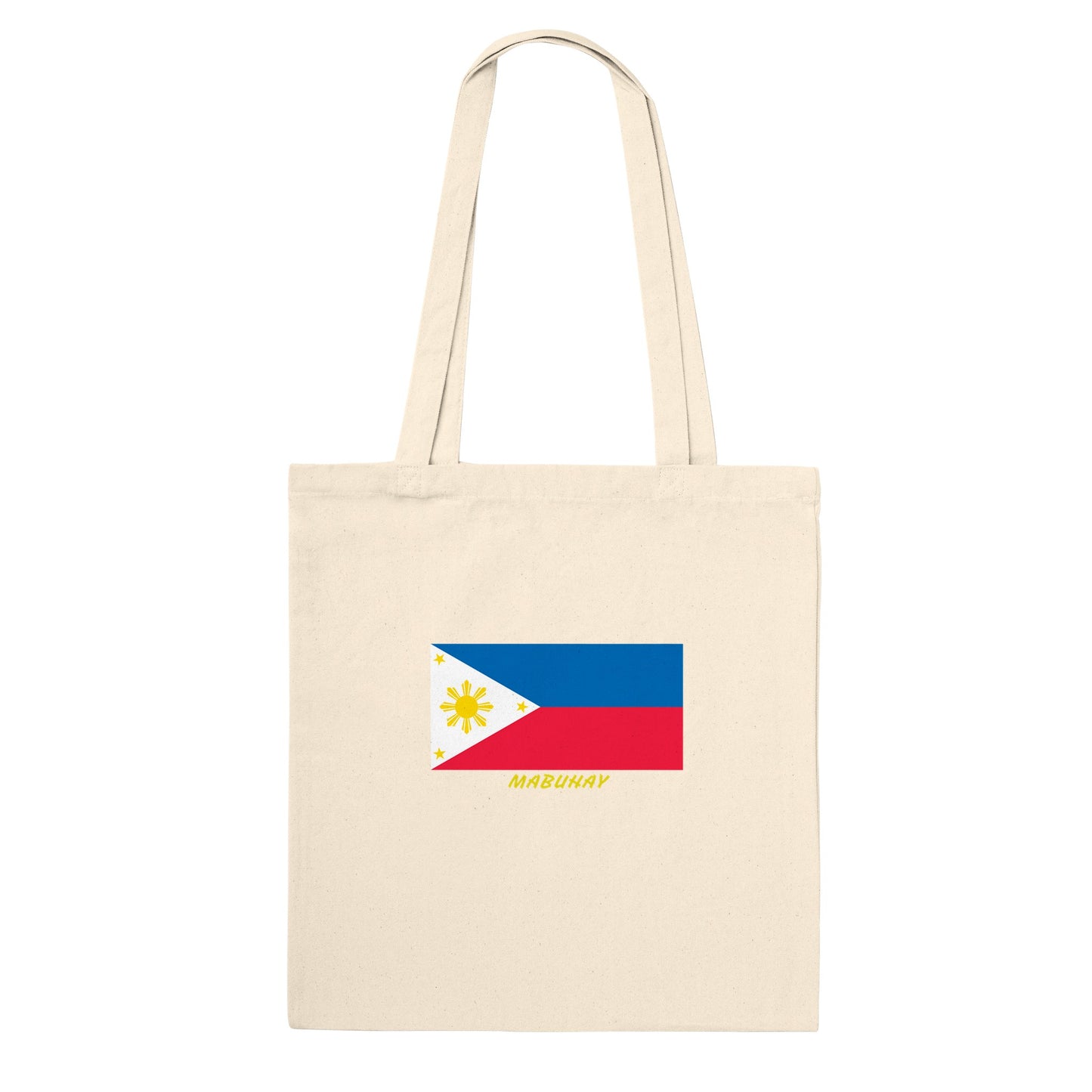 Philippine Flag Mabuhay on Classic Tote Bag